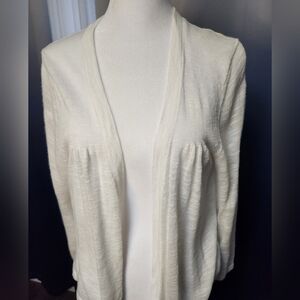 White long sleeve sweater by Charter Club